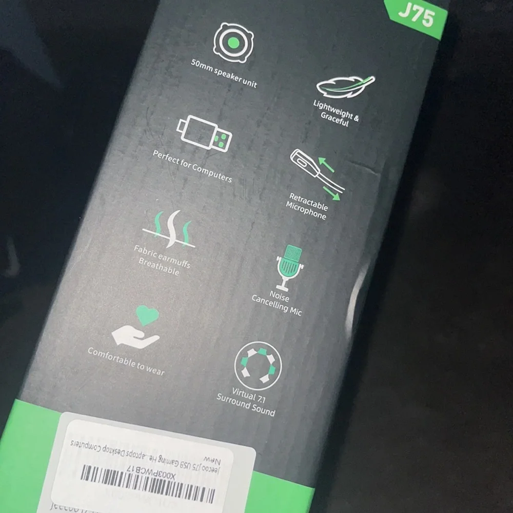 Jeecoo surround sound gaming headset